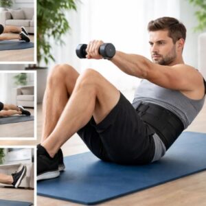 how to strengthen your core with a bad back