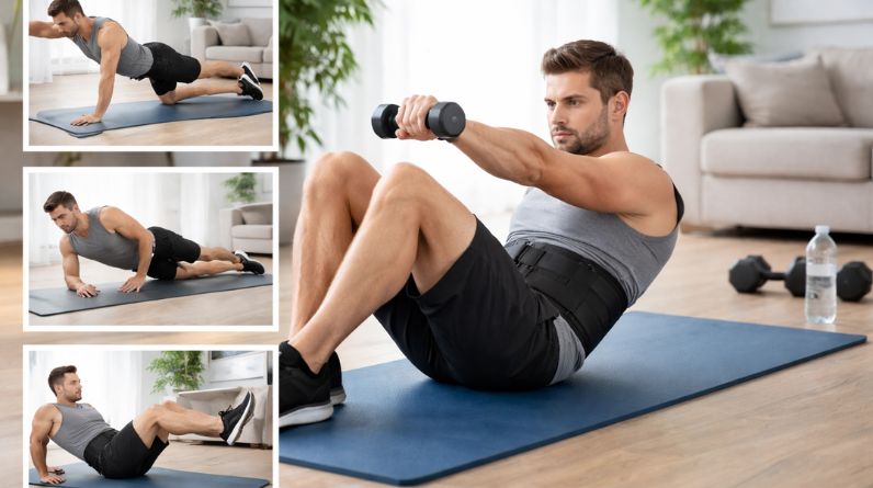 how to strengthen your core with a bad back